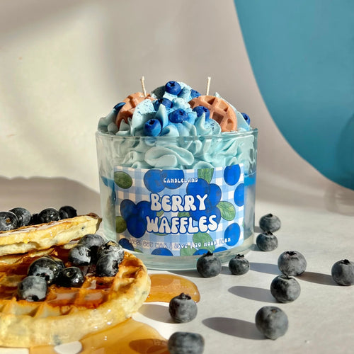 Berry Waffle Scented Candle
