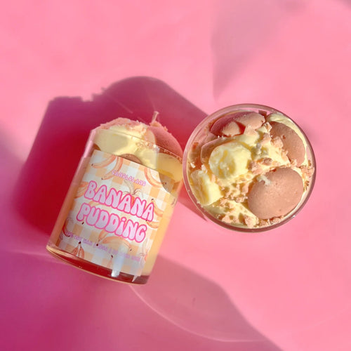 Banana Pudding Dessert Scented Candle