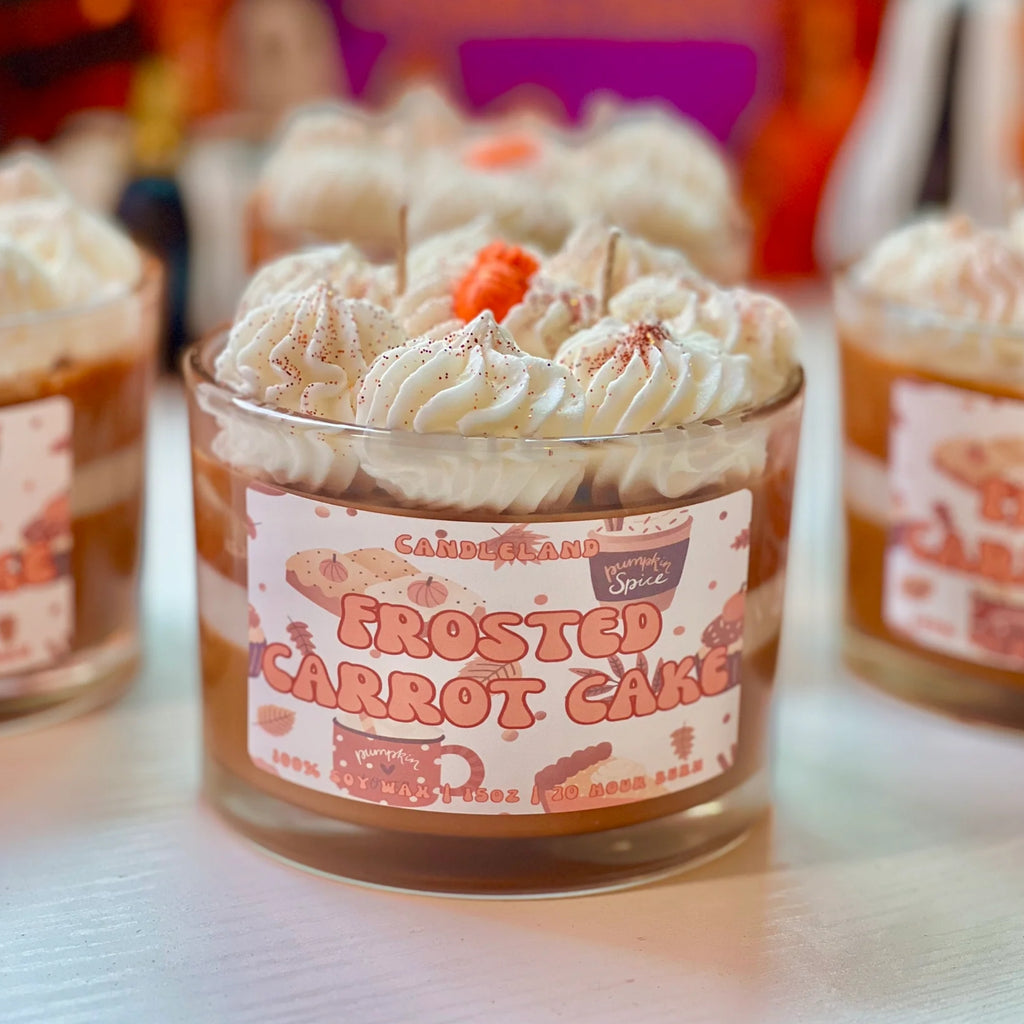 Frosted Carrot Cake Scented Candle