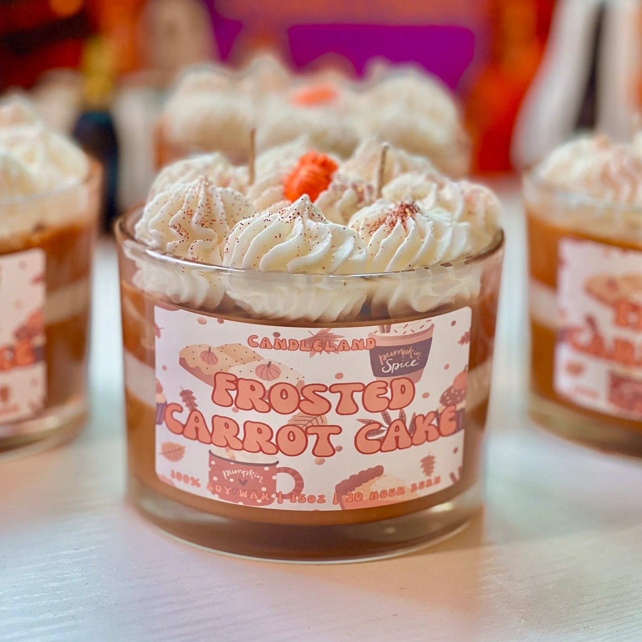 Frosted Carrot Cake Scented Candle